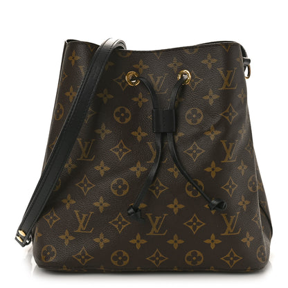 Louis Vuitton Monogram Neonoe MM Black 1 of 8