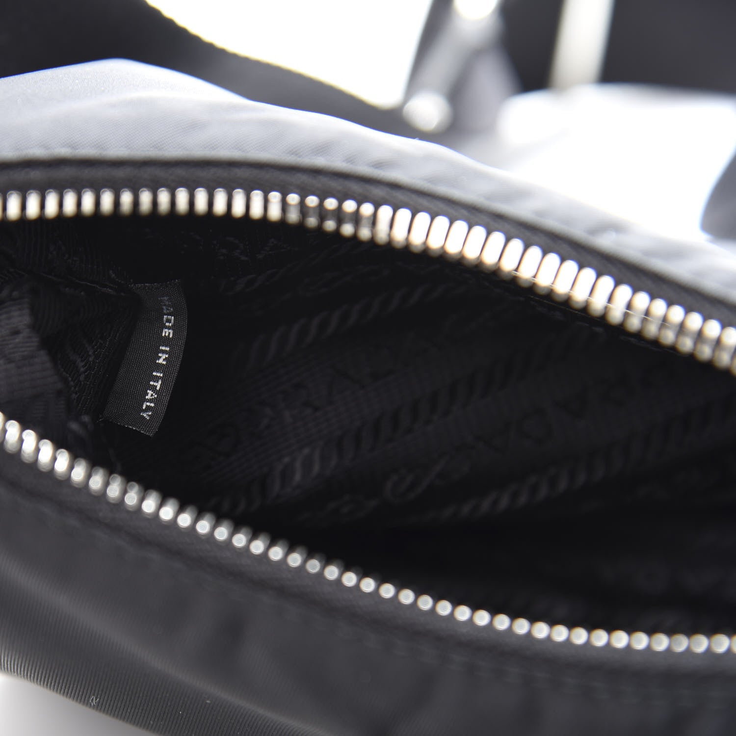 Prada Nylon Re-Edition 2005 Shoulder Bag Black 6 of 12