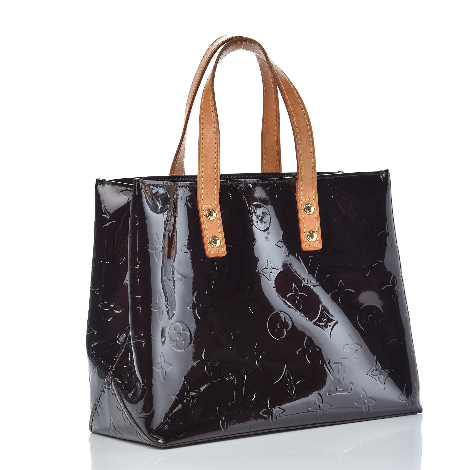 Louis Vuitton Vernis Reade PM Amarante 3 of 12