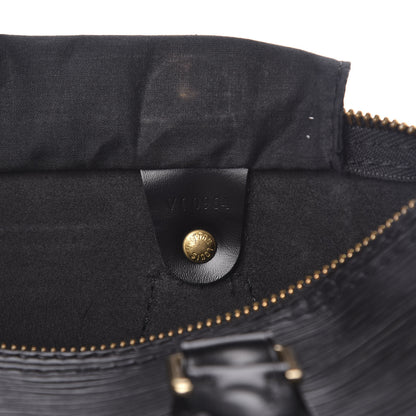 Louis Vuitton Epi Speedy 25 Black 7 of 10