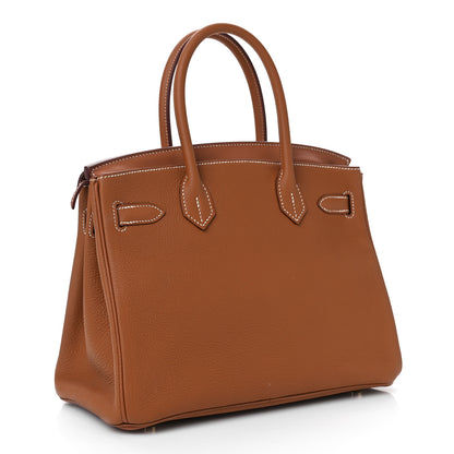 Hermes Togo Swift Canvas 3 in 1 Birkin 30 Gold 3 of 14