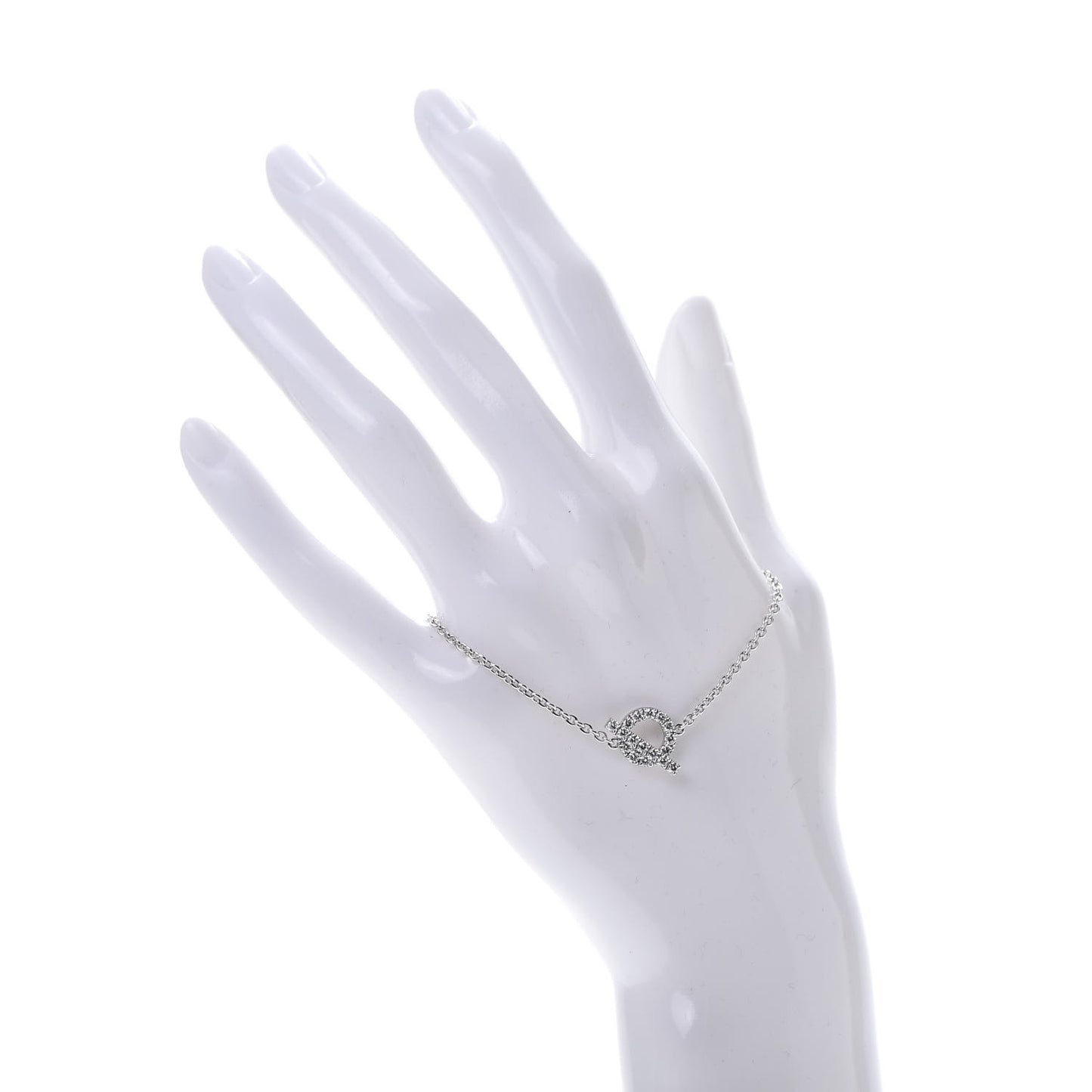 18K White Gold Diamond Finesse Bracelet SH