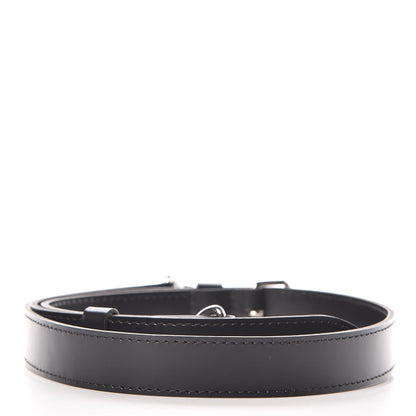 Louis Vuitton Calfskin 25mm Adjustable Shoulder Strap Black 3 of 3