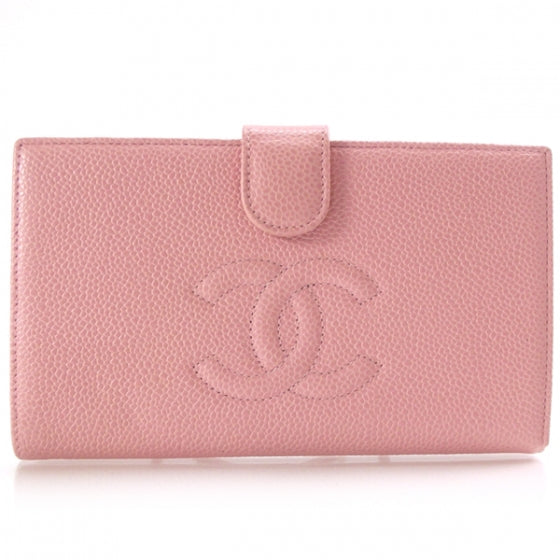 Chanel Caviar CC Wallet Pink 1 of 10