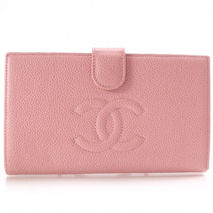 Chanel Caviar CC Wallet Pink 1 of 10