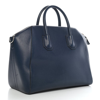 Givenchy Sugar Goatskin Medium Antigona Navy 3 of 11