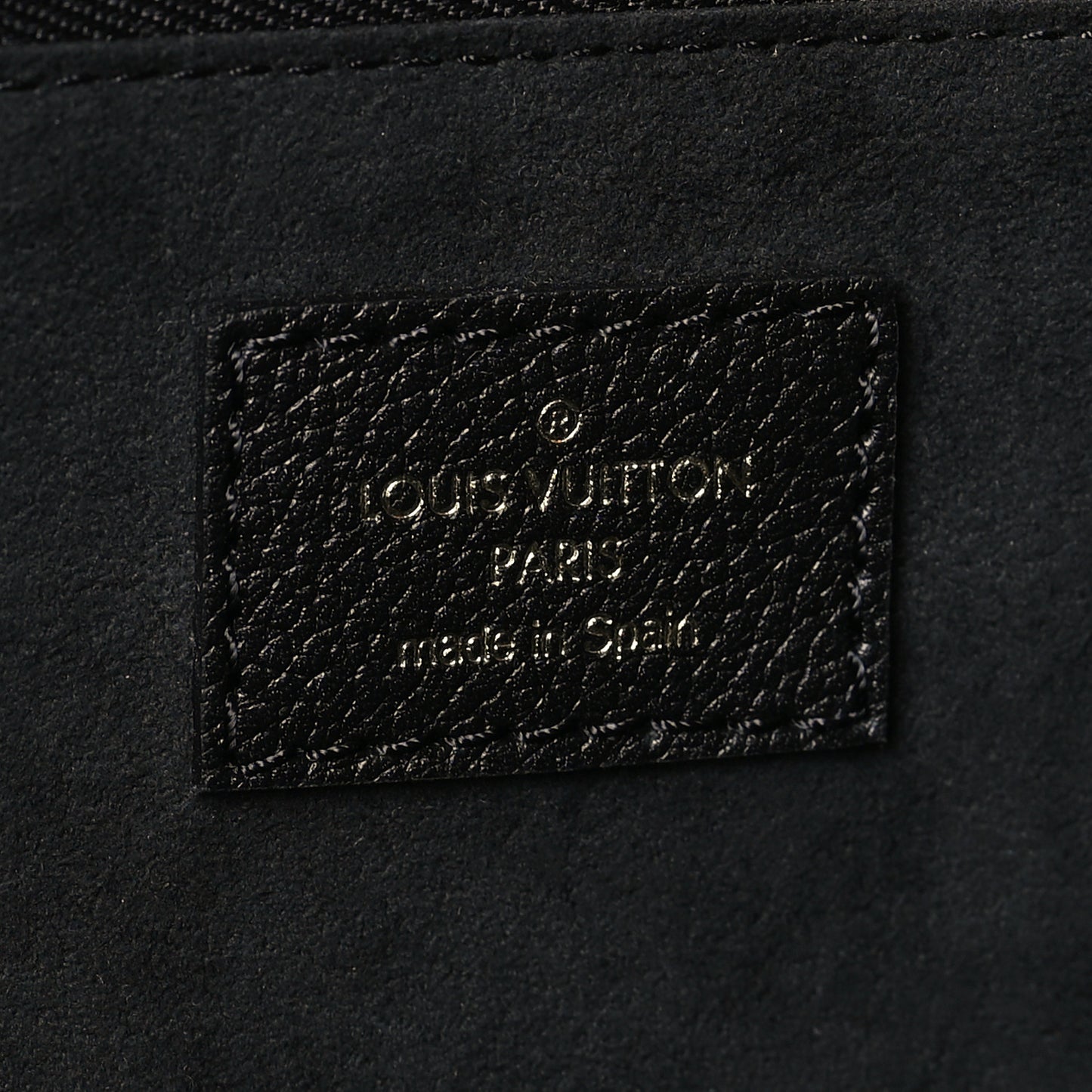 Empreinte Monogram Giant Neverfull MM Black Beige