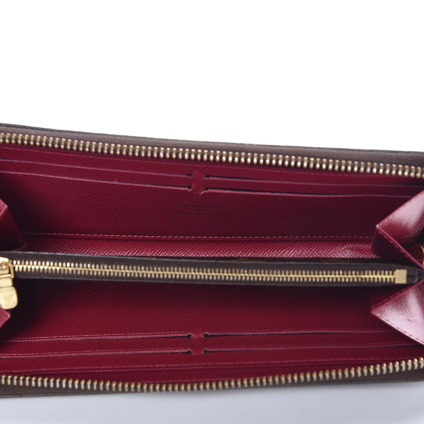 Monogram Clemence Wallet Fuchsia