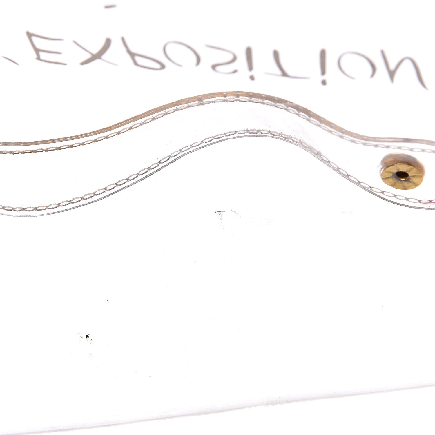 Hermes Vinyl Souvenir De L'Exposition Kelly Transparent 7 of 11
