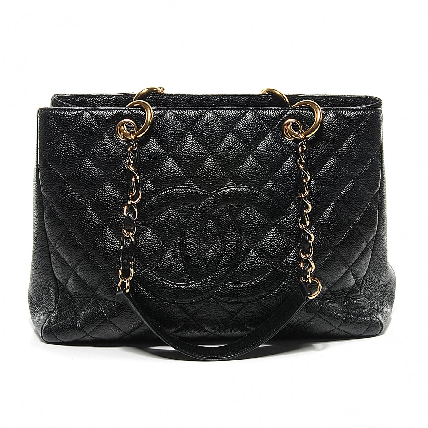 Caviar Grand Shopping Tote GST Black