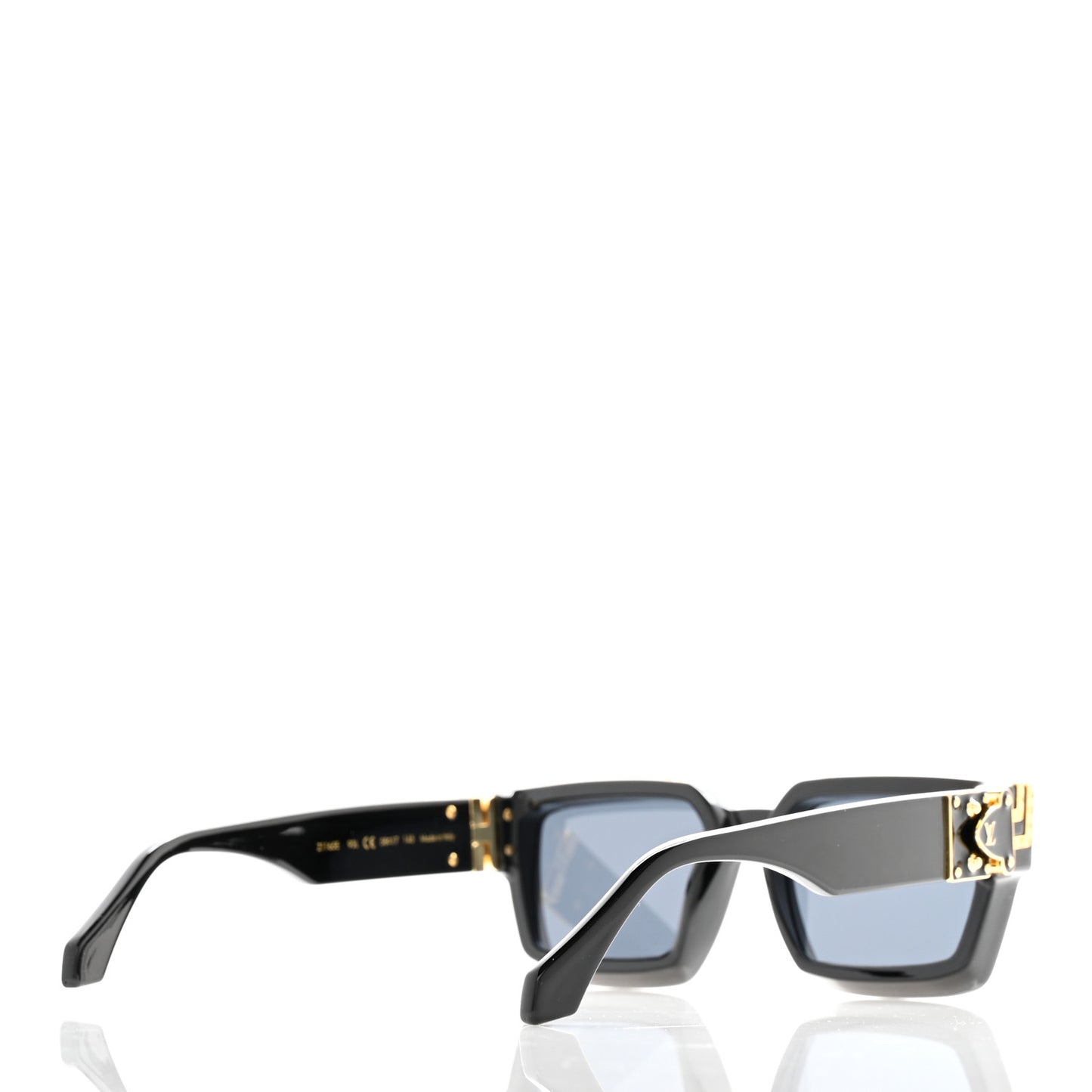 Acetate 1.1 Millionaires Sunglasses Z1165E Black