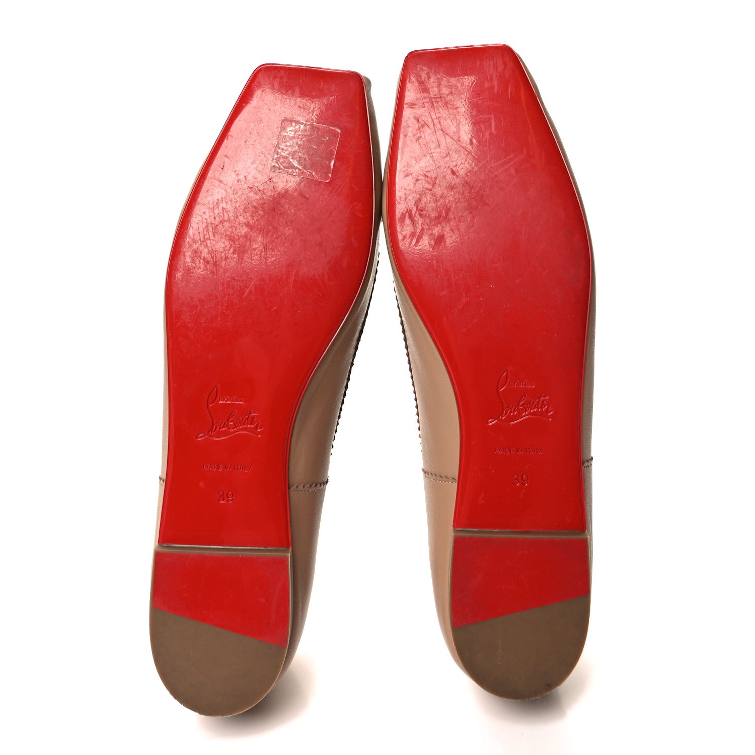 Christian Louboutin Nappa Air Loubi Ballet Flats 39 Blush 5 of 7