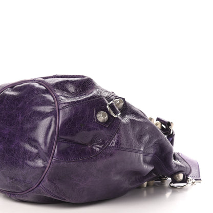 Balenciaga Agneau Giant 21 Gold Hardware Pompon Raisin 10 of 13