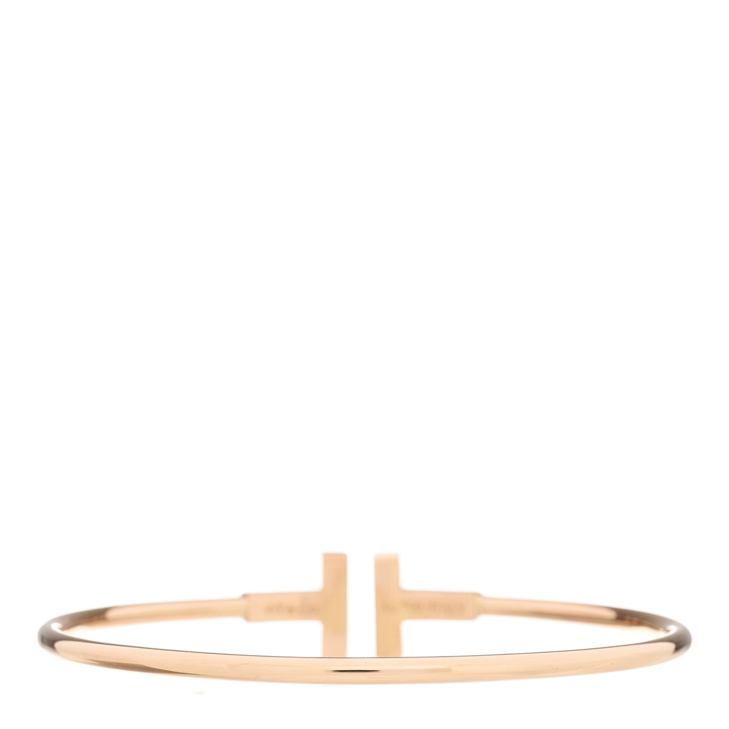18K Rose Gold Mother of Pearl T Wire Bracelet
