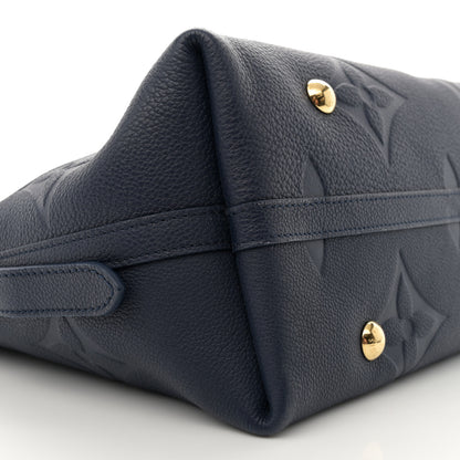Louis Vuitton Empreinte Monogram Giant CarryAll MM Navy 9 of 11
