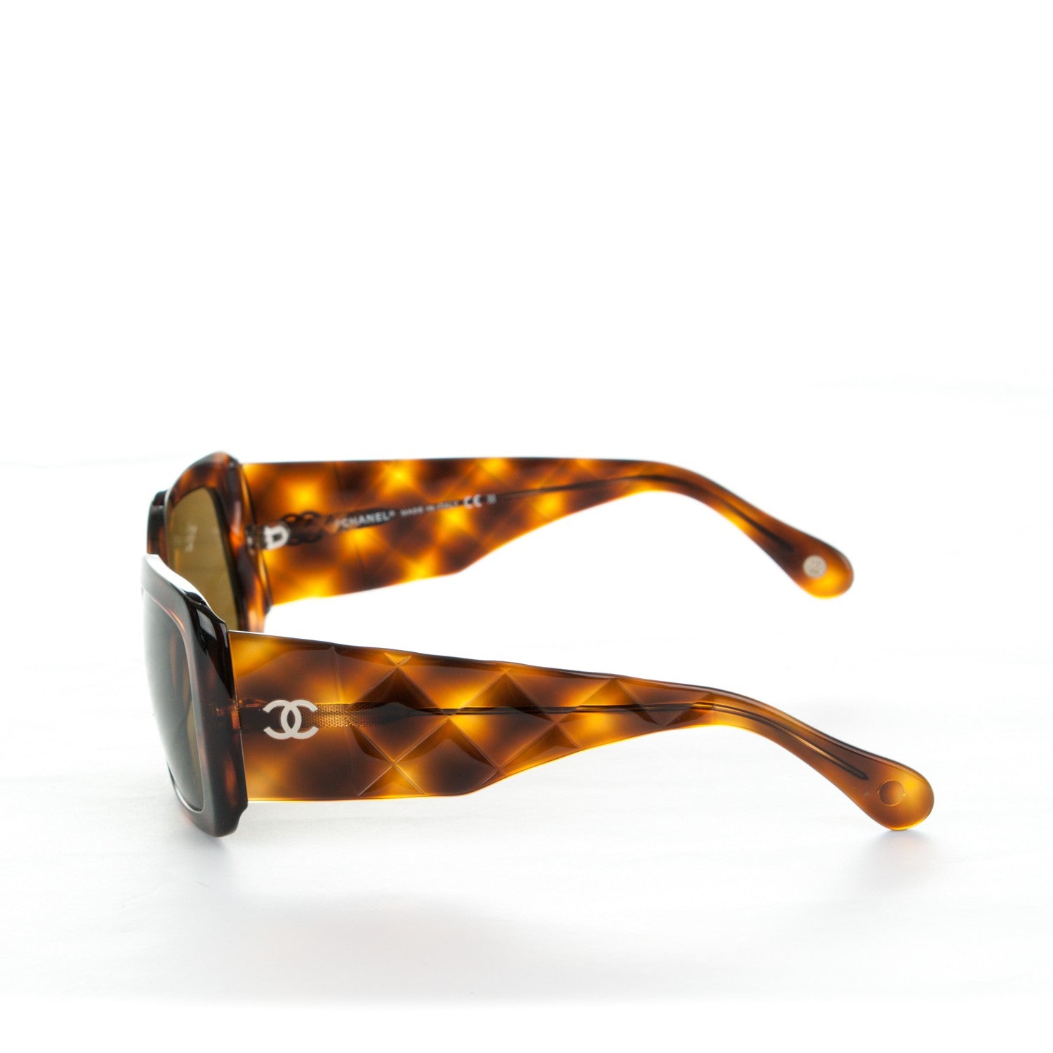 Chanel Quilted Sunglasses 5019 Tortoise 2 of 6