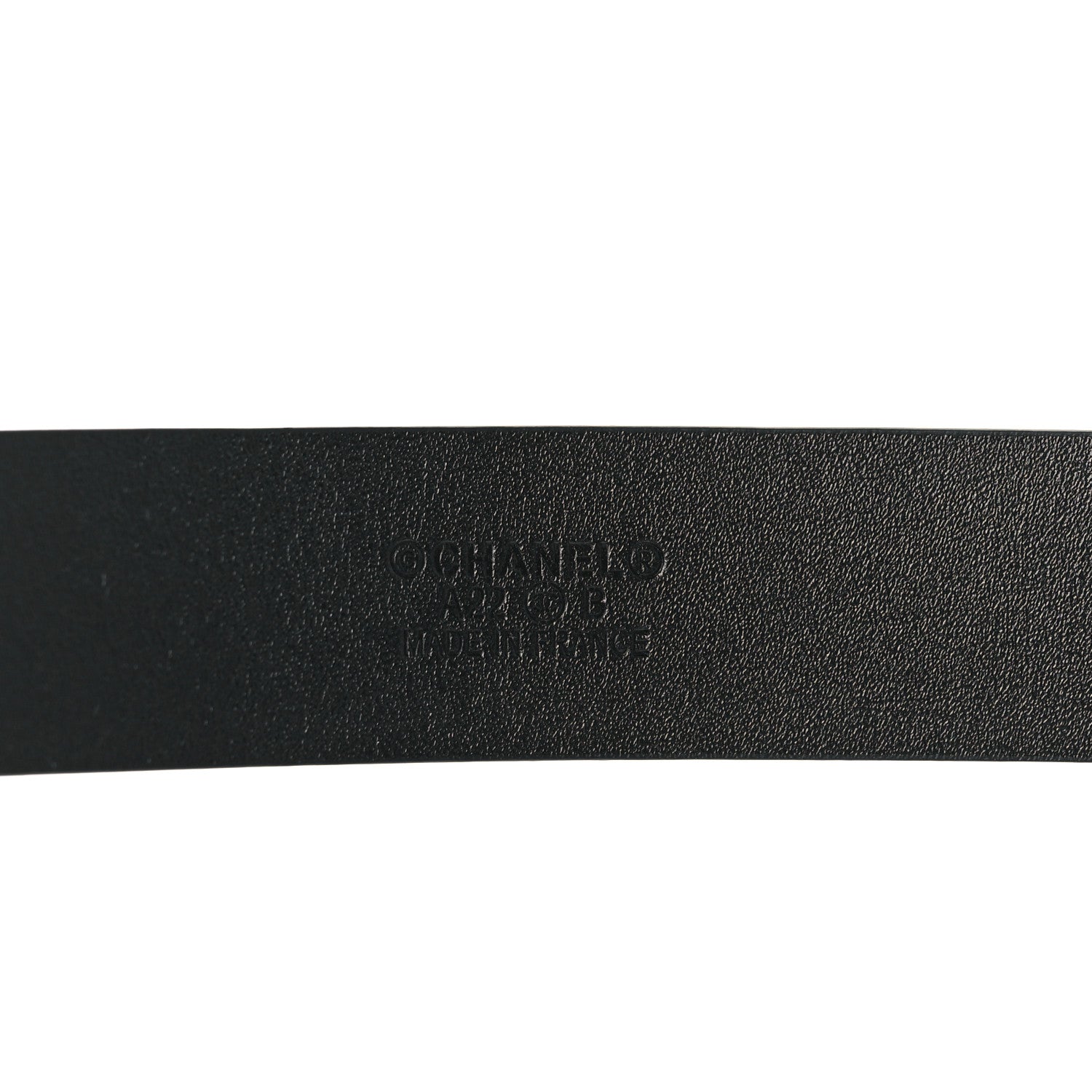 Chanel Calfskin Crystal CC Belt 85 34 Black 4 of 7