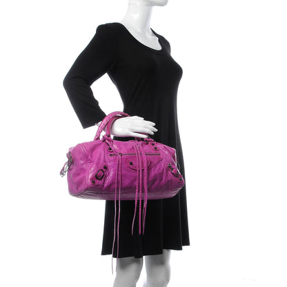 Balenciaga Chevre Classic Hardware Twiggy Magenta 2 of 13