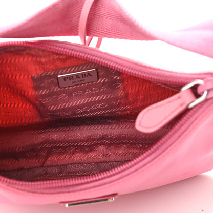 Prada Tessuto Nylon Mini Re-Edition 2000 Bag Begonia 5 of 9