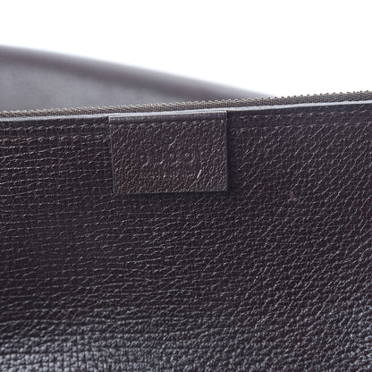 Gucci Soft Grained Calfskin Web Large Jackie Hobo Dark Brown 6 of 9