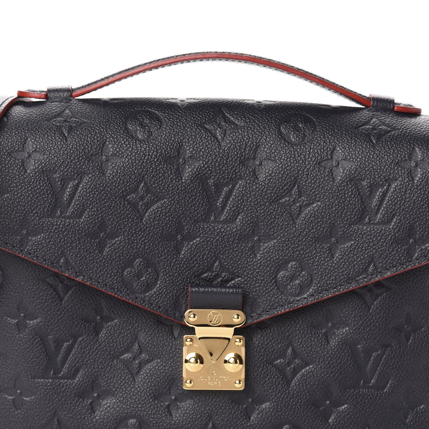Empreinte Pochette Metis Marine Rouge