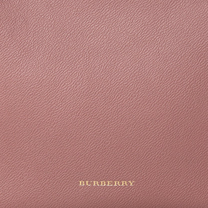 Burberry Soft Grain Calfskin House Check Small Helmsley Crossbody Dusty Pink 8 of 10