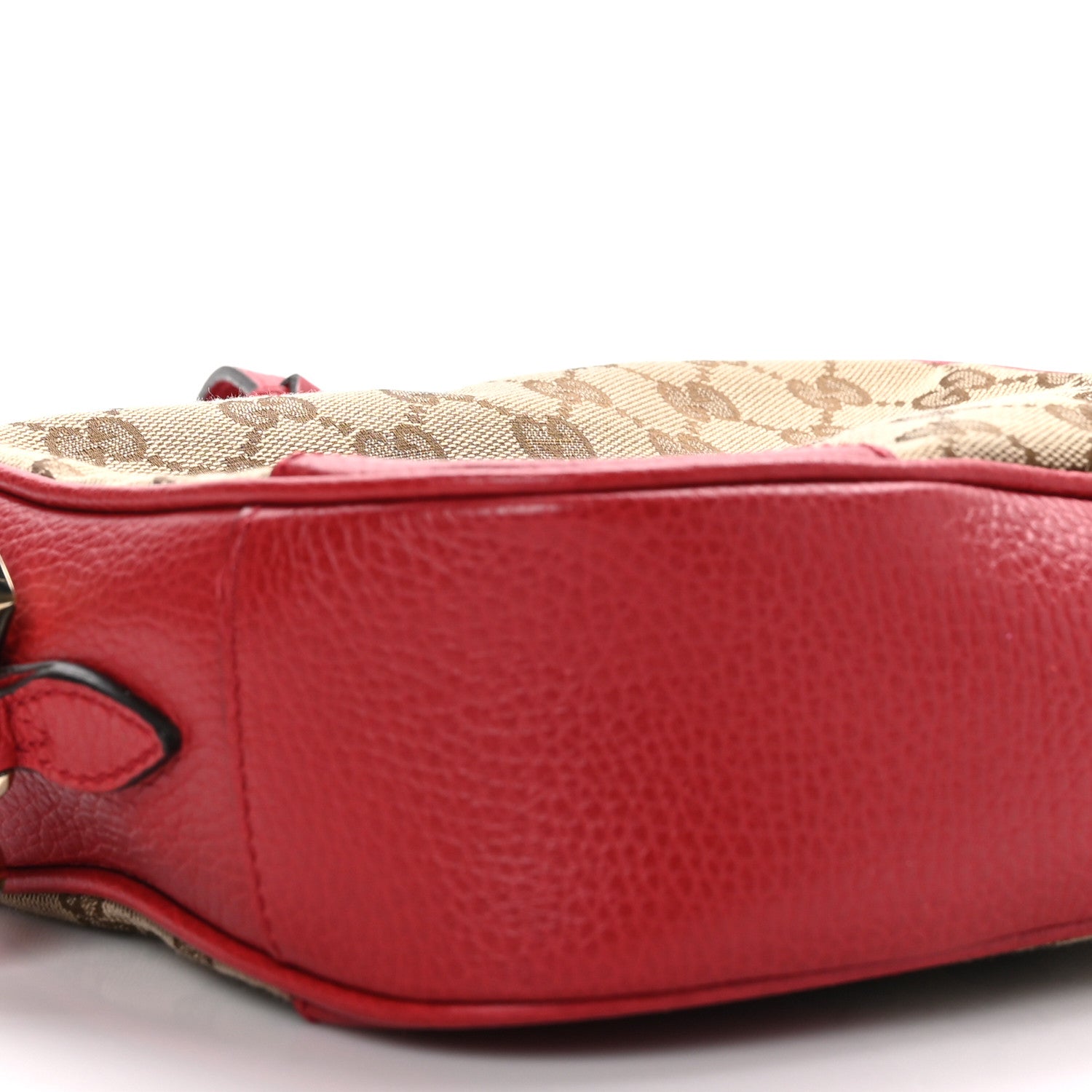 Gucci Monogram Mini Bree Messenger Bag Red 9 of 10