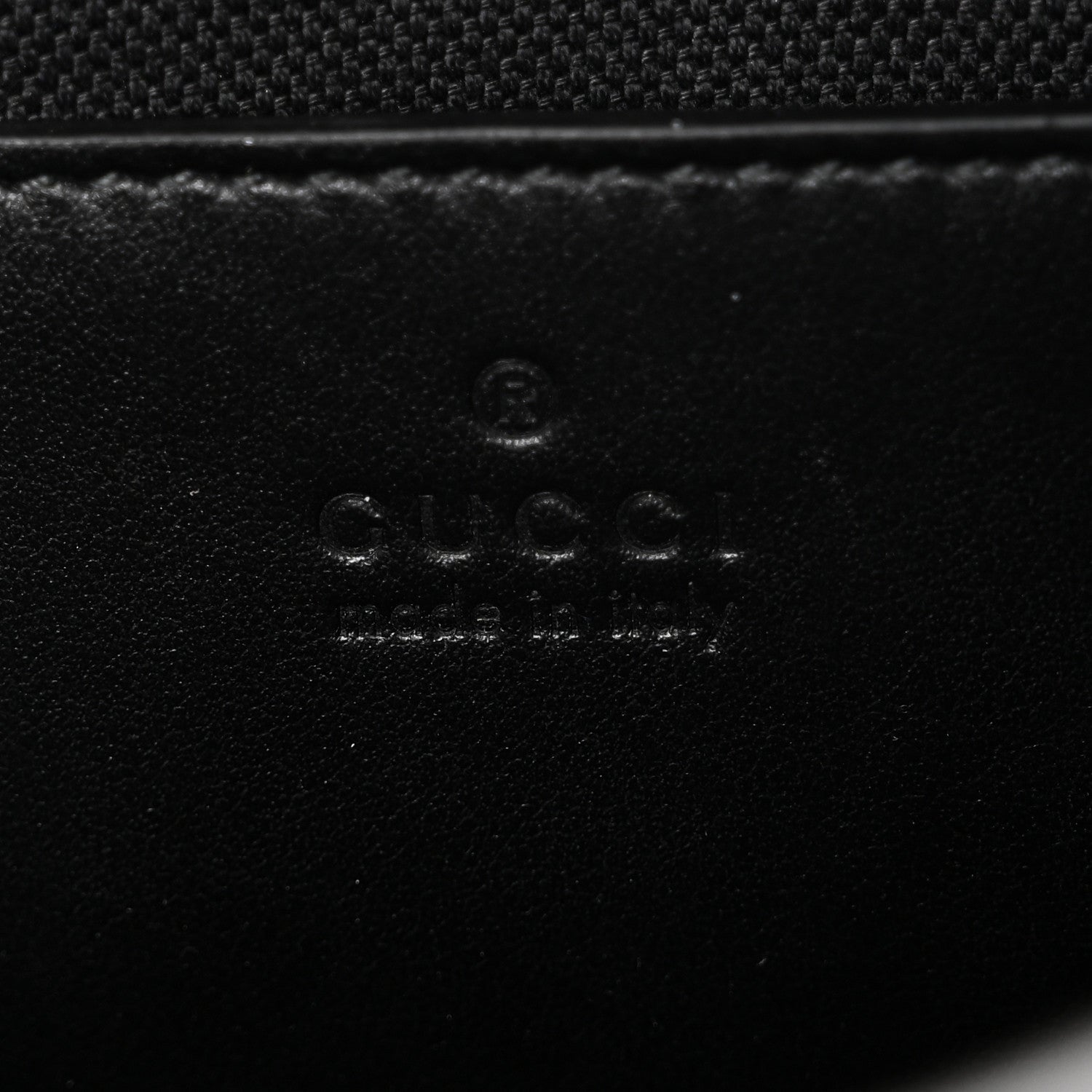Gucci Calfskin Matelasse Monochrome Small GG Marmont Chain Shoulder Bag Black 6 of 11