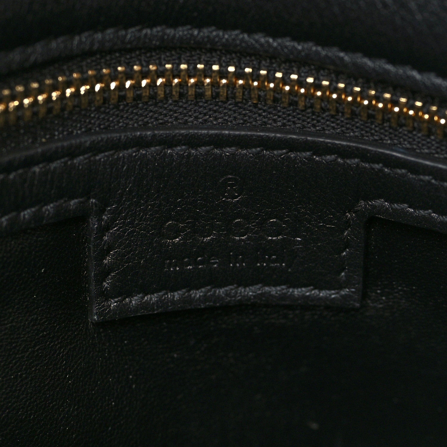 Gucci Roxy Calfskin Blondie Chain Shoulder Flap Bag Black 6 of 8