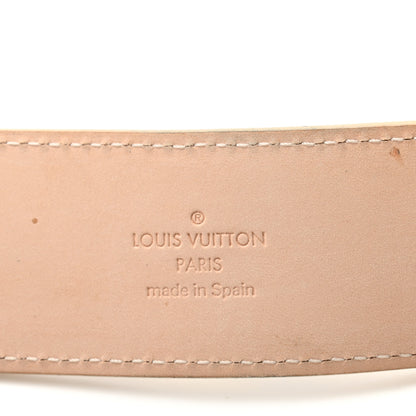 Louis Vuitton Damier Azur LV Initiales Belt 80 32 5 of 9