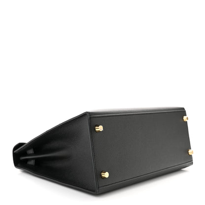 Hermes Epsom Kelly Sellier 28 Black 4 of 11