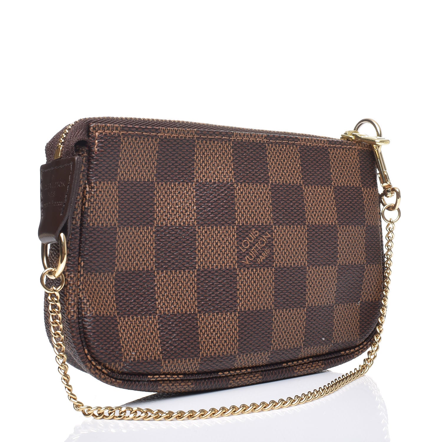 Louis Vuitton Damier Ebene Mini Pochette Accessories 3 of 10
