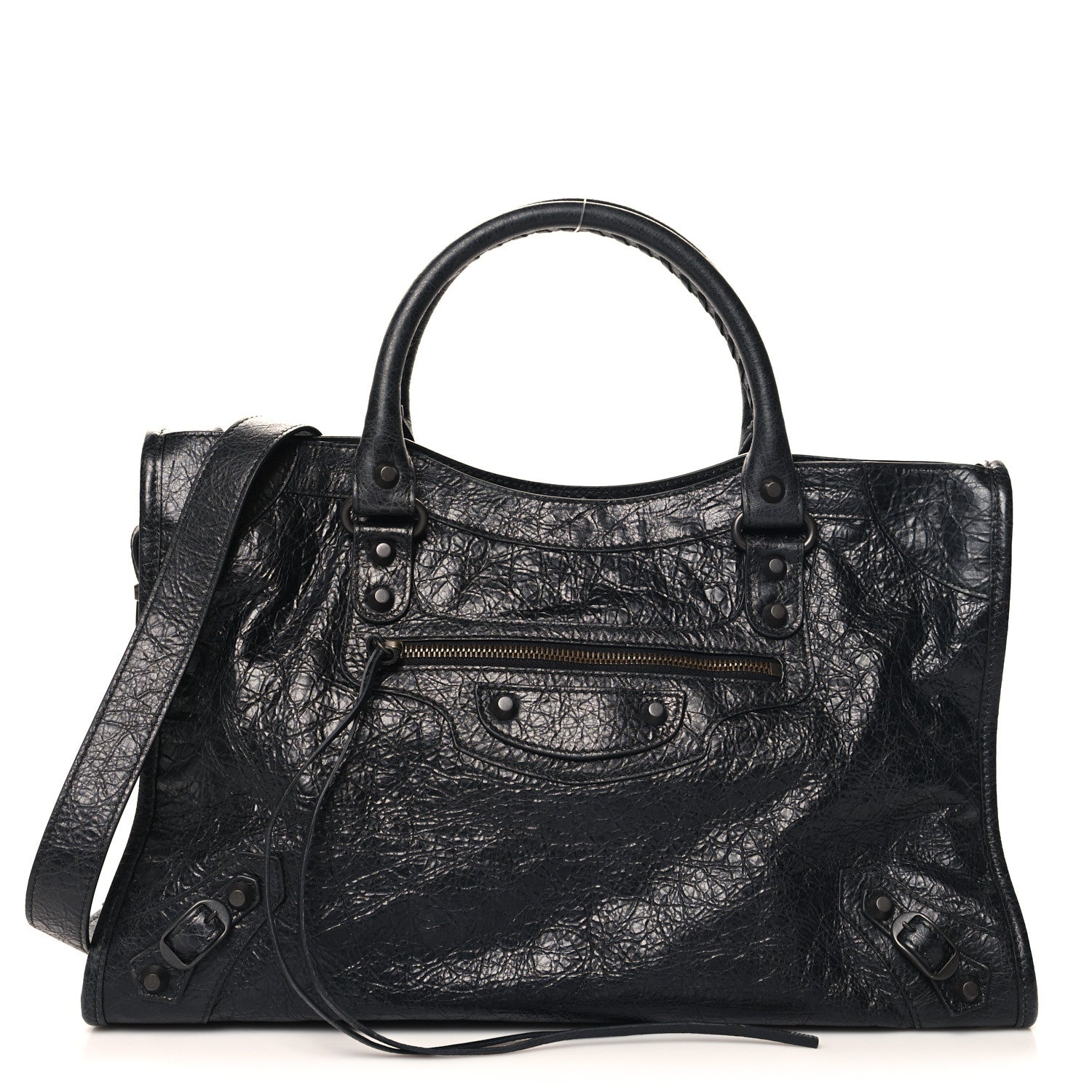 Balenciaga Agneau Arena Classic Hardware Medium Le City Black 1 of 10