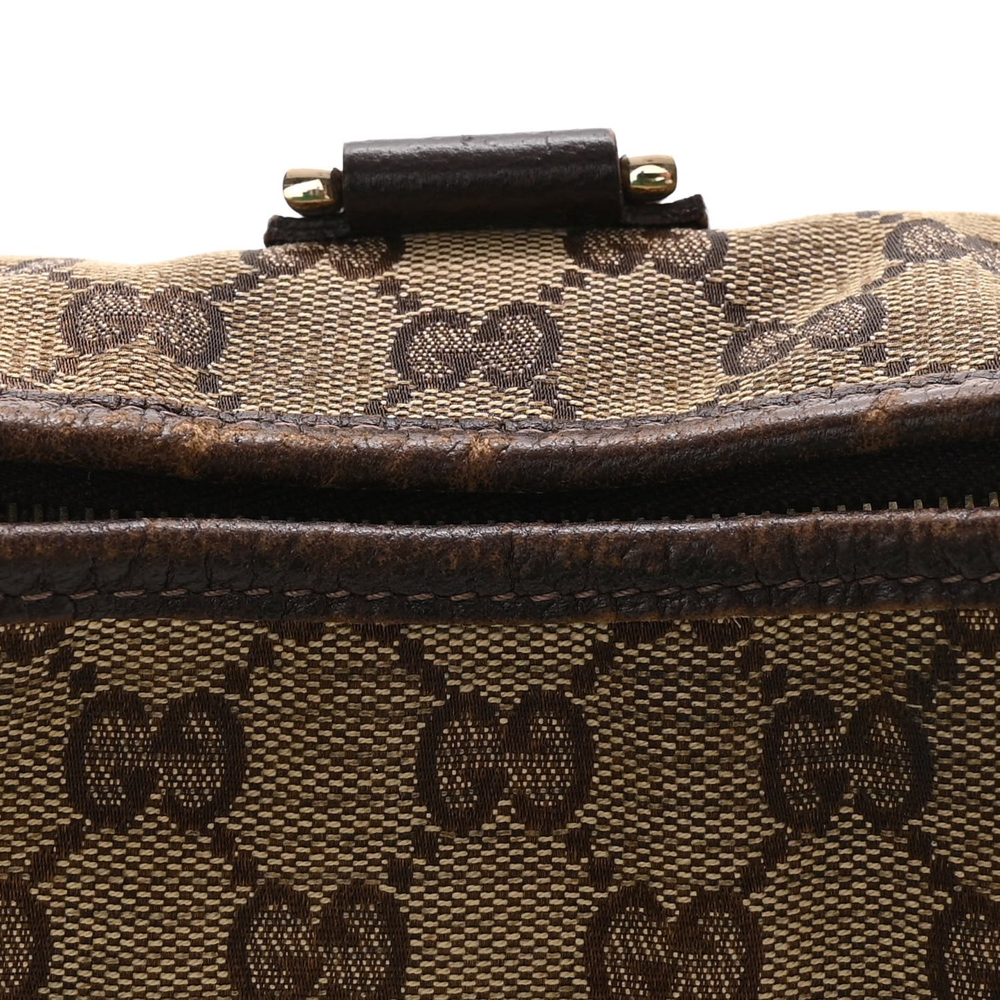 Monogram D Ring Abbey Pochette Brown