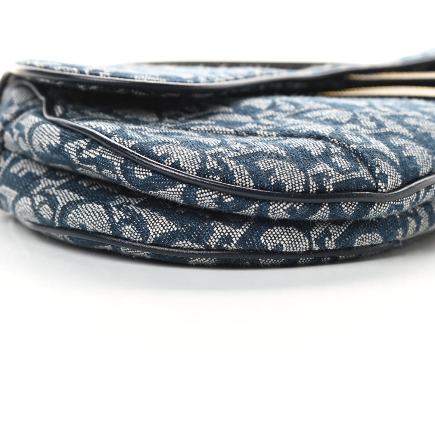 Monogram Saddle Bag Blue