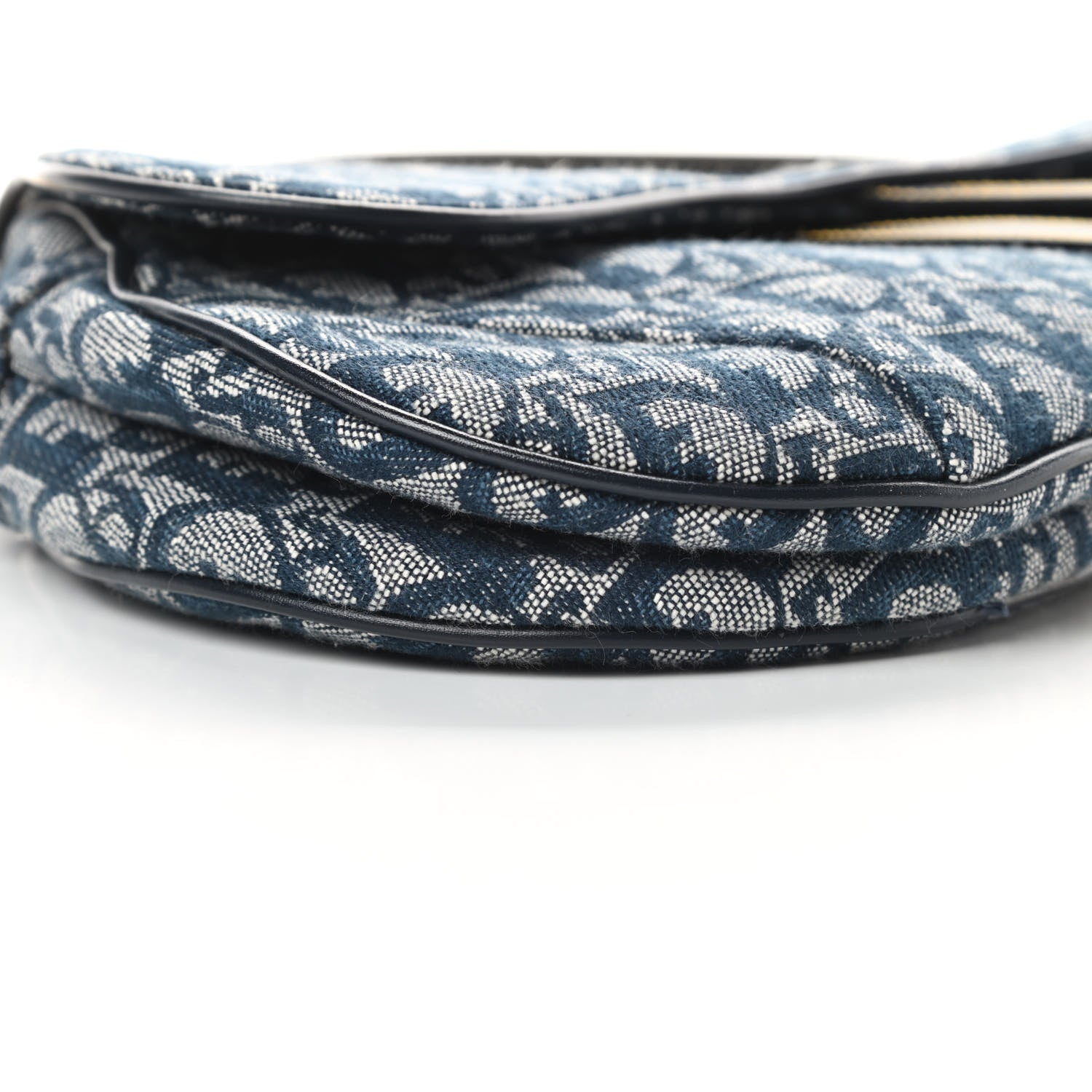 Christian Dior Monogram Saddle Bag Blue 9 of 13
