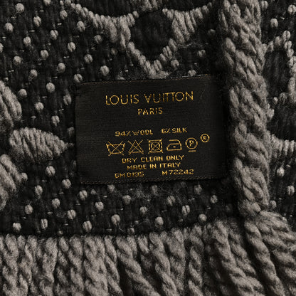 Louis Vuitton Wool Silk Logomania Scarf Verone 3 of 3