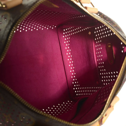 Louis Vuitton Monogram Perforated Speedy 30 Fuchsia 5 of 7