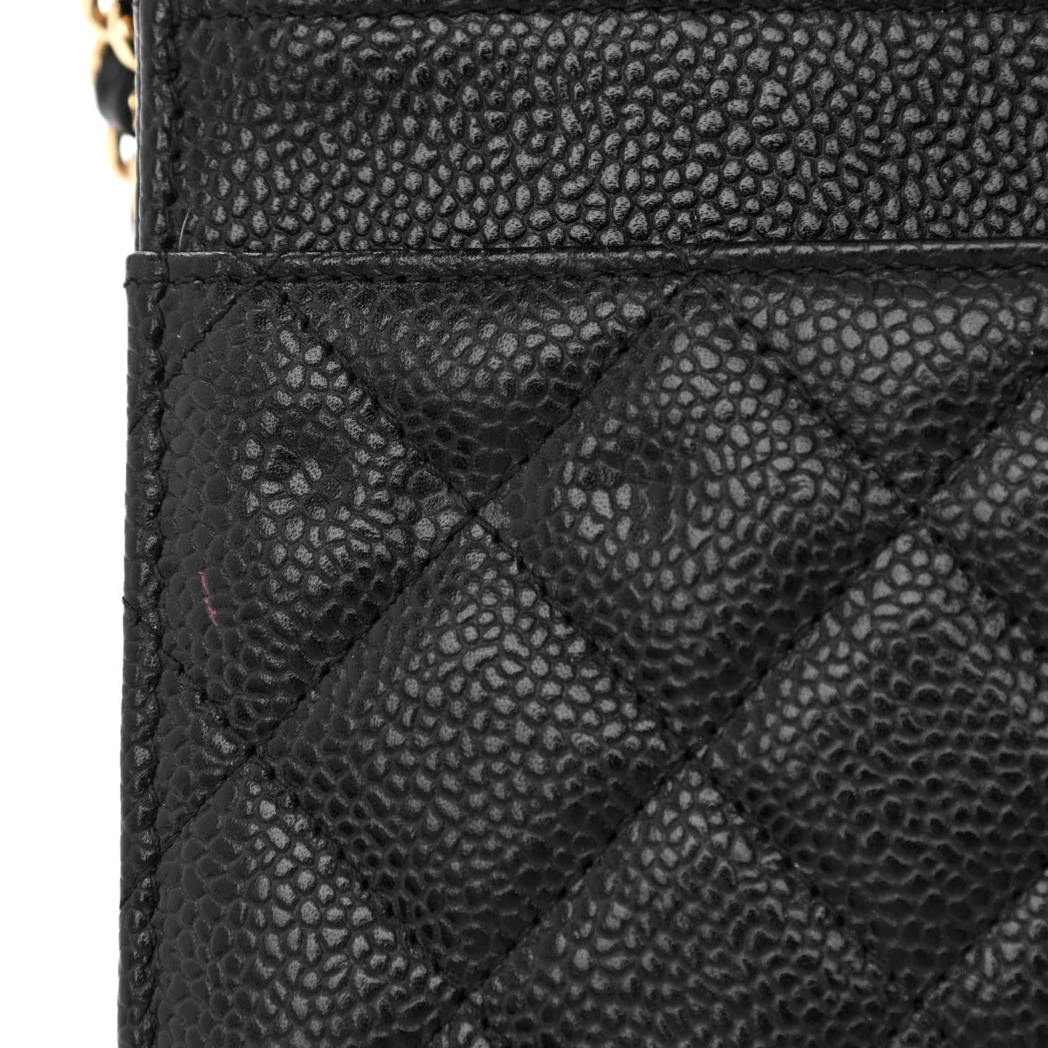 Chanel Caviar Quilted Wallet On Chain WOC Black 12 of 13