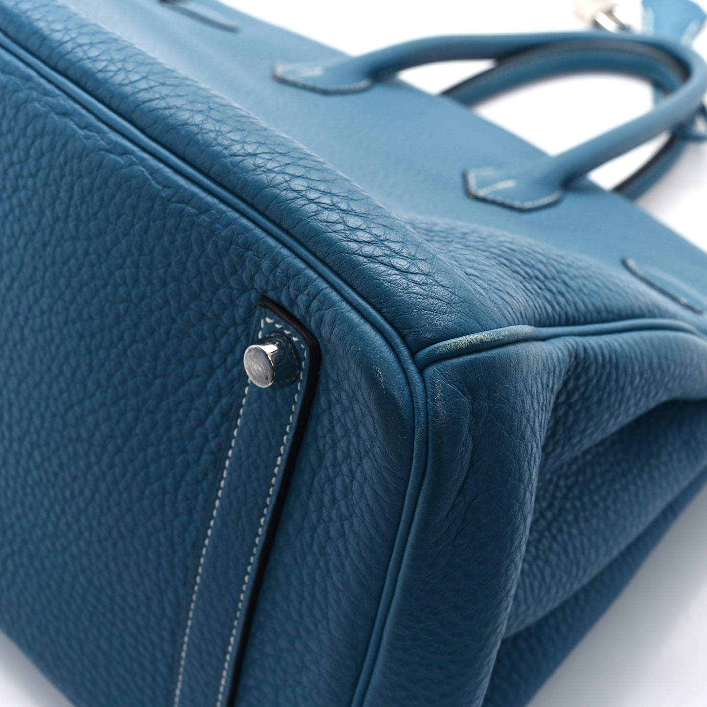 Taurillon Clemence BIRKIN 35 Blue Jean