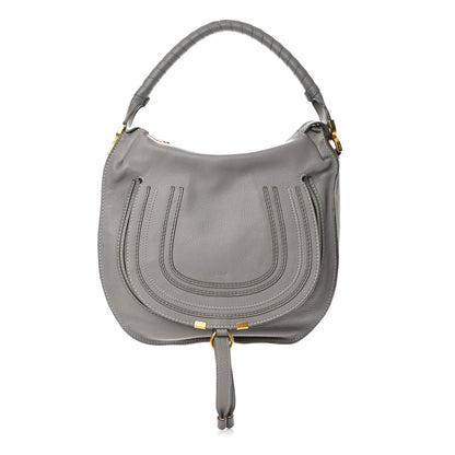 Chloe Calfskin Medium Marcie Hobo Cashmere Grey 1 of 14