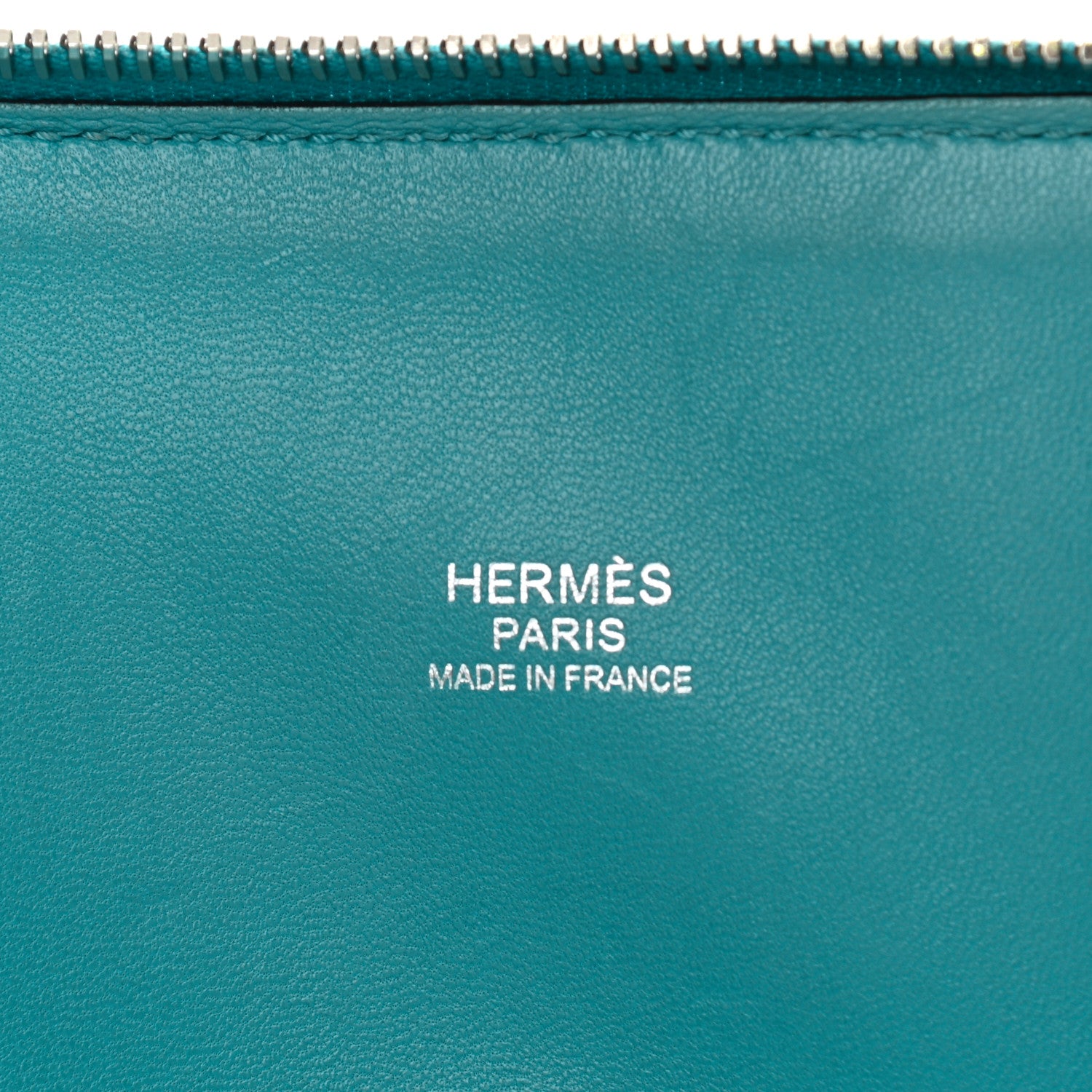 Hermes Taurillon Clemence Bolide 31 Turquoise 5 of 16