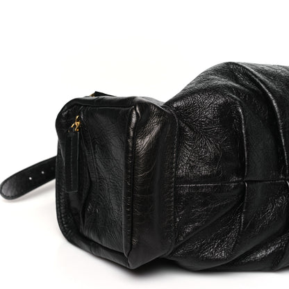 Christian Dior Crinkled Calfskin Large Grand Tour Multipocket Bag Black 9 of 11