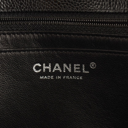 Chanel Caviar Quilted Maxi Single Flap Black 7 of 9