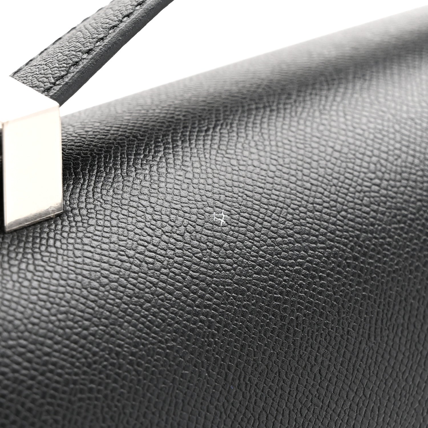 Hermes Madame Calfskin Lizard Constance 24 Black Ombre 11 of 15