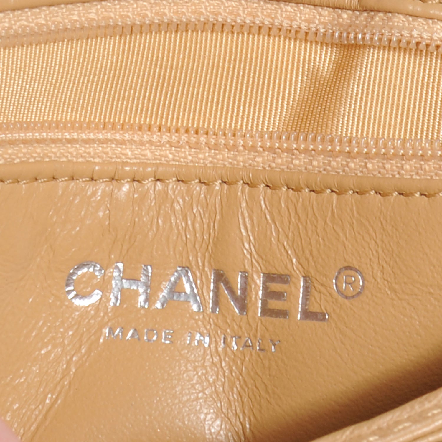 Chanel Lambskin CC Medium Accordion Flap Rose Pale 8 of 9