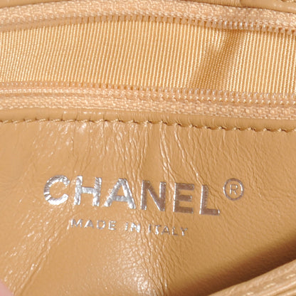 Chanel Lambskin CC Medium Accordion Flap Rose Pale 8 of 9