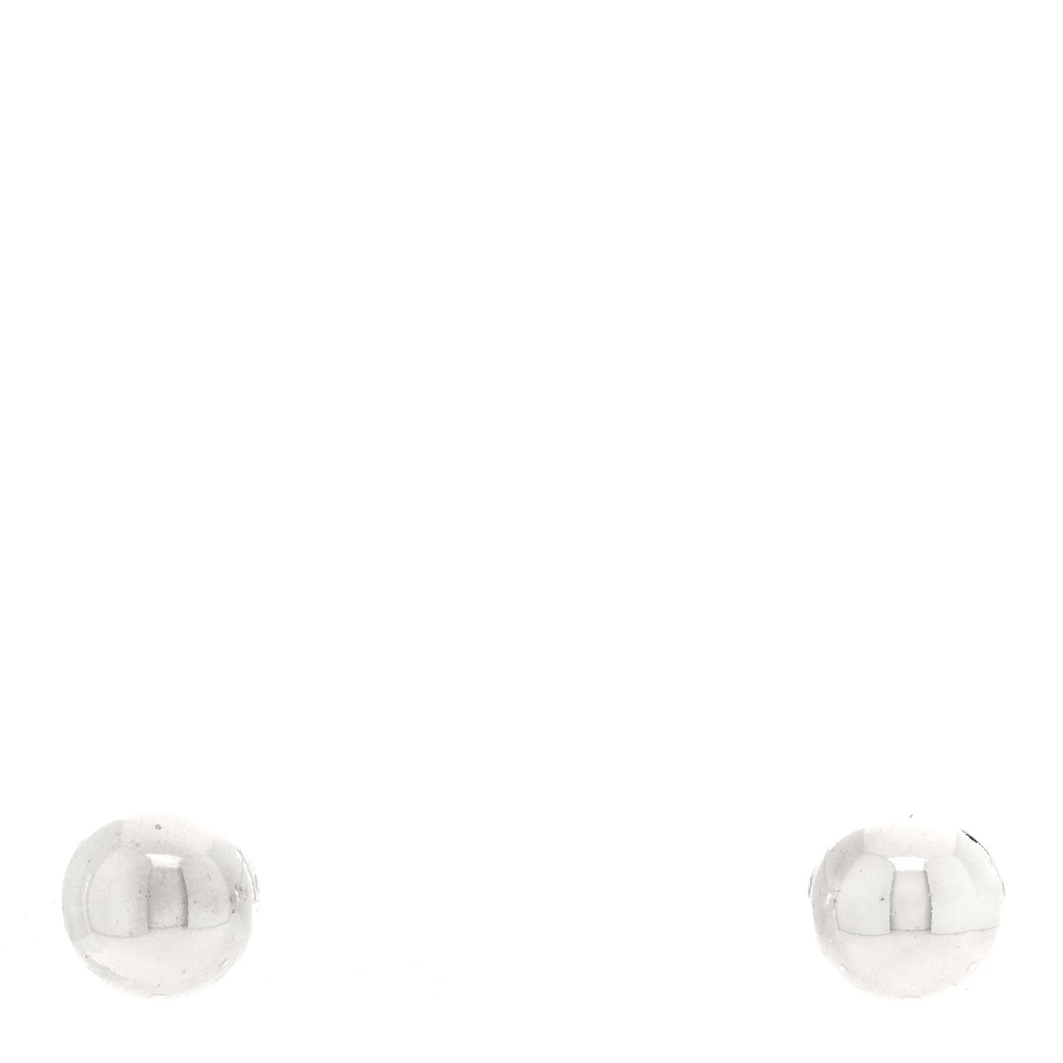 Tiffany Sterling Silver 10mm HardWear Ball Earrings 1 of 4
