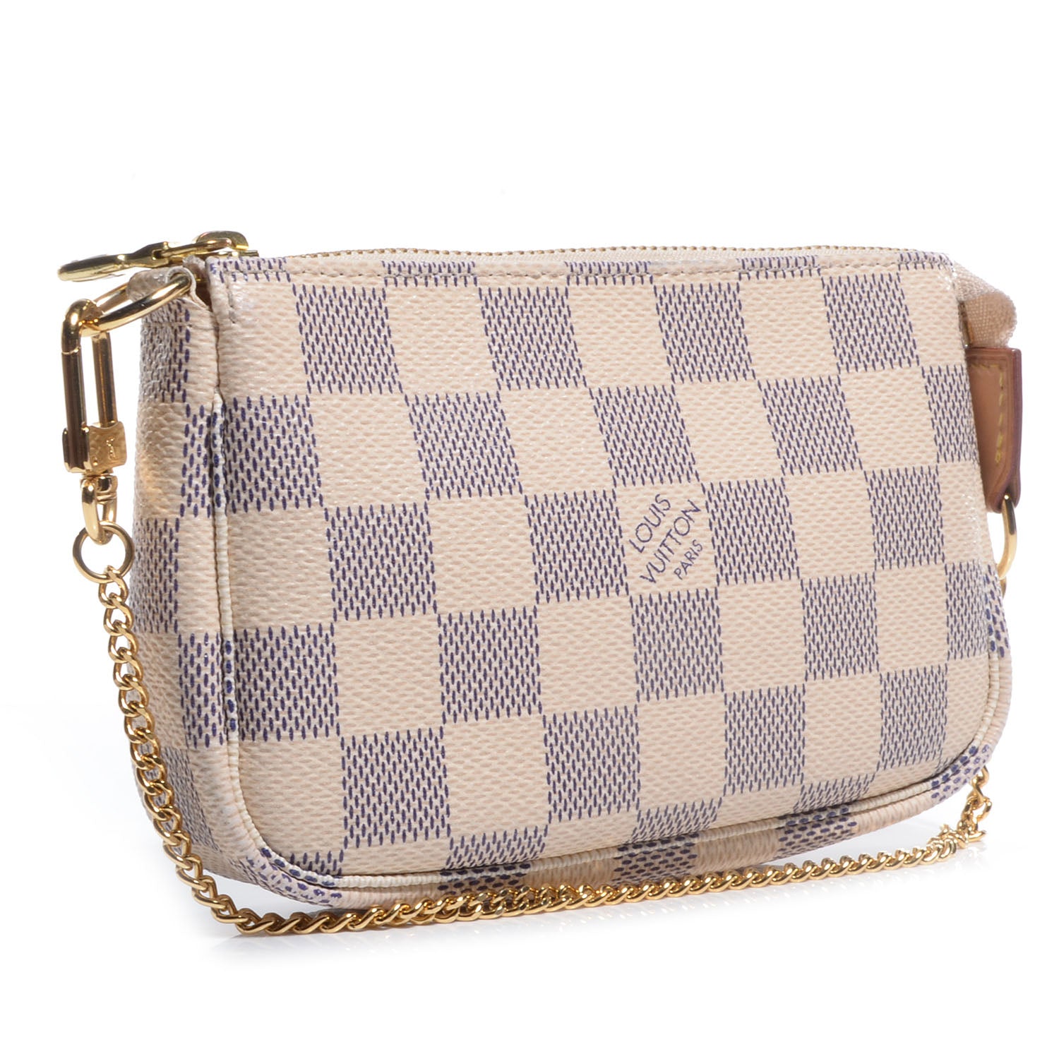 Louis Vuitton Damier Azur Mini Pochette Accessories 3 of 8