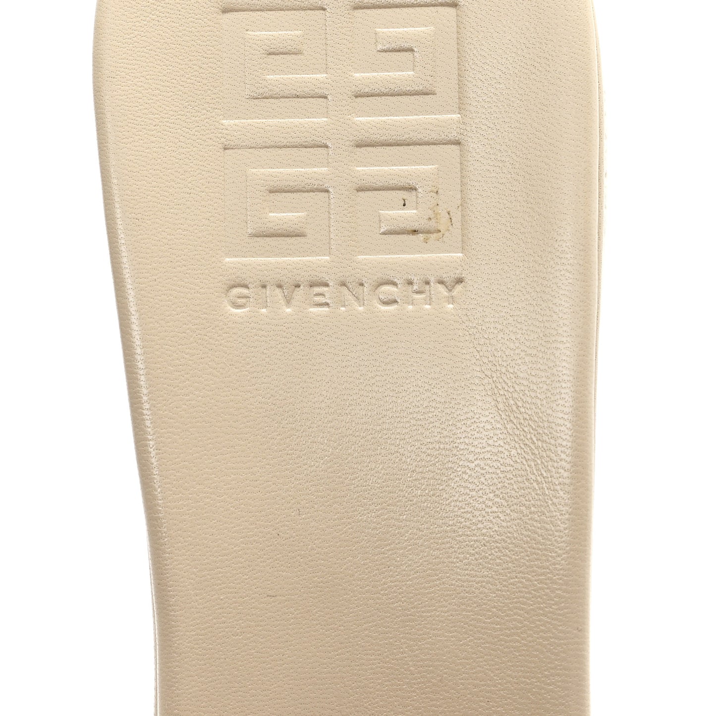 Cotton 4G Logo Mule Sandals 40 Beige